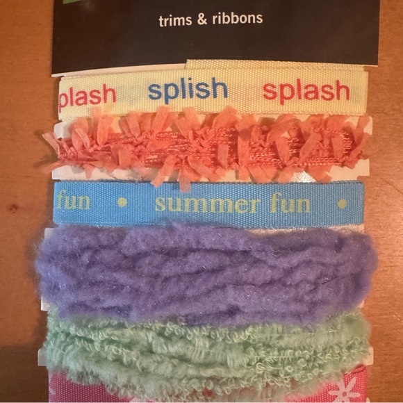 Making Memories Beach Theme Trims and Ribbons Set - Picture 3 of 9